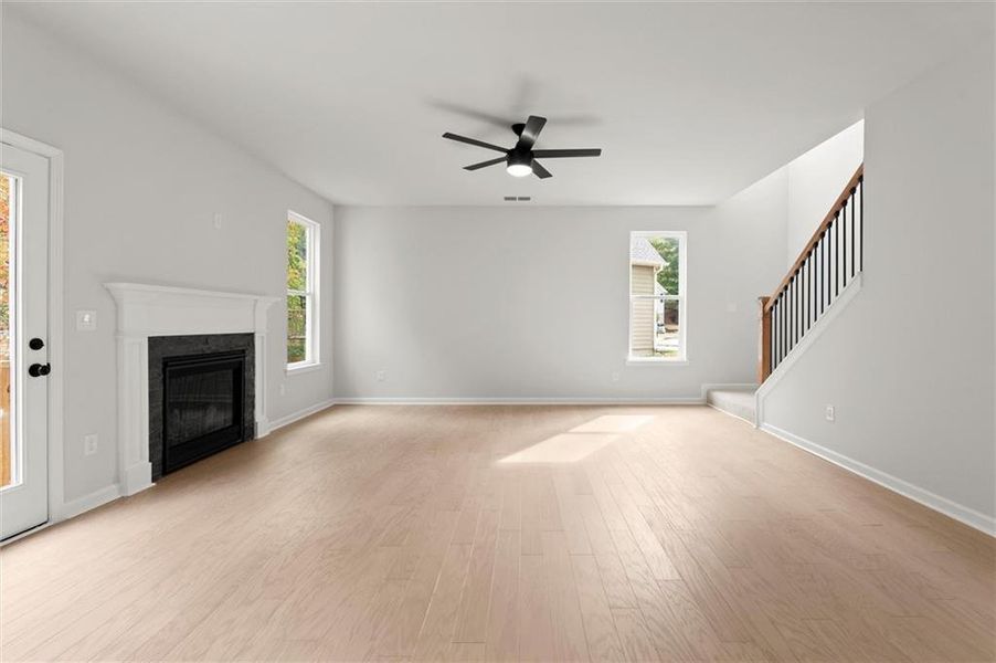 Spacious, unfurnished interior of a new home in , Austell (Image 39).