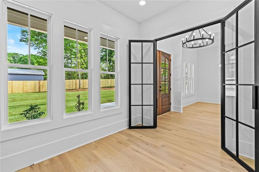 Spacious, unfurnished interior of a new home in , Monroe (Image 58).