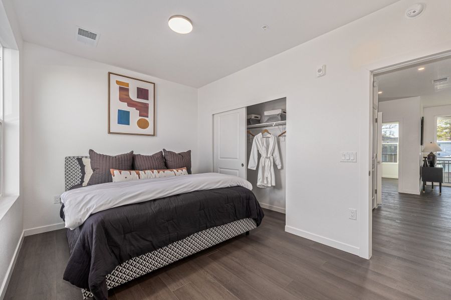 Furnished interior view inside a new home in The Scene at Sloan's Lake, Denver (Image 15).