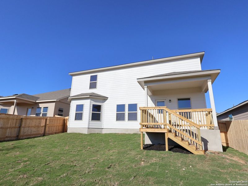Exterior details and patio area of a home in Paloma Park, Converse (Image 21). Exterior details and patio area of a home in Paloma Park, Converse (Image 21).