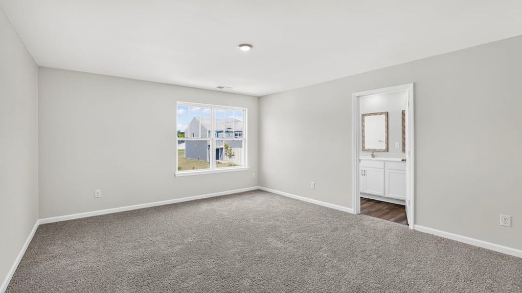 Spacious, unfurnished interior of a new home in Harper Ridge, Roebuck (Image 31).