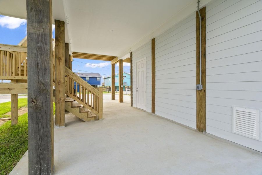 Additional entertaining space