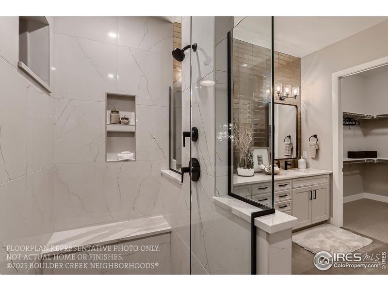 Furnished interior view inside a new home in , Broomfield (Image 6).