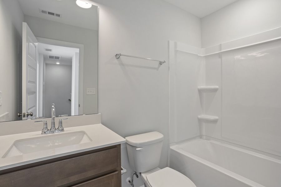 Furnished interior view inside a new home in Renaissance at White Oak, Garner (Image 13).