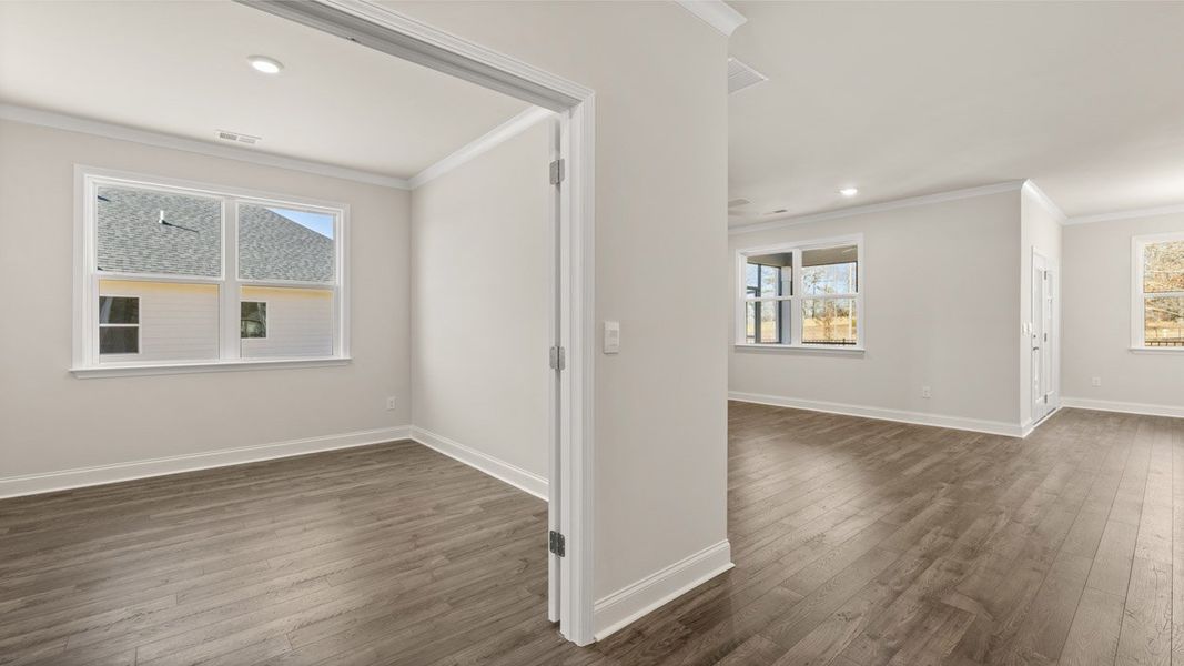 Spacious, unfurnished interior of a new home in Oak Ridge Meadows - Active Adult, Locust Grove (Image 14). Spacious, unfurnished interior of a new home in Oak Ridge Meadows - Active Adult, Locust Grove (Image 14).