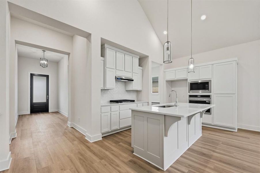 Furnished interior view inside a new home in Waterscape: 50ft. lots, Royse City (Image 9). Furnished interior view inside a new home in Waterscape: 50ft. lots, Royse City (Image 9).