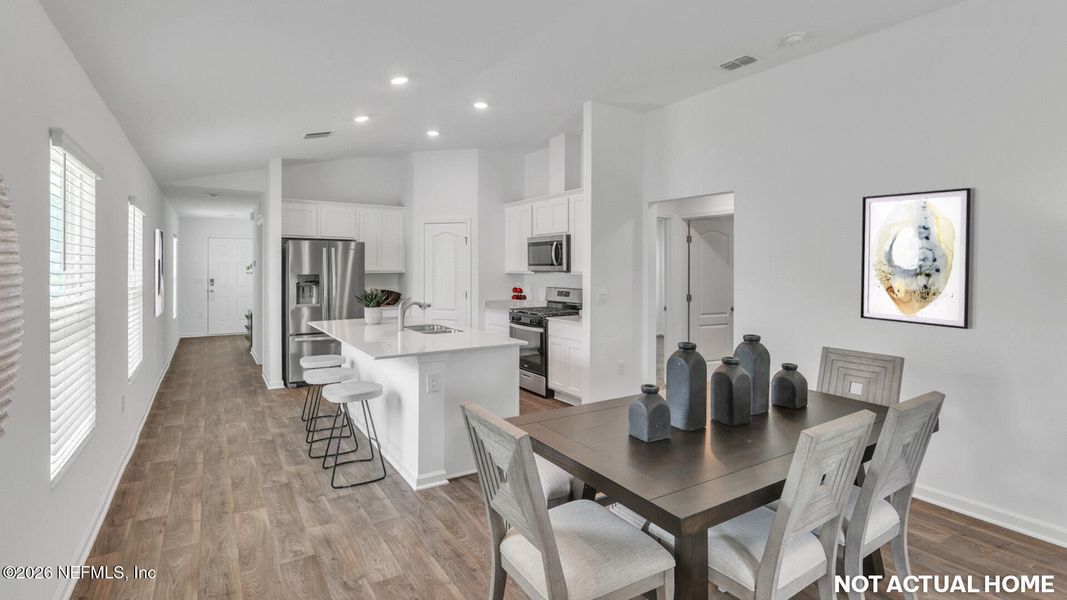 Furnished interior view inside a new home in Grand Reserve, Bunnell (Image 16).