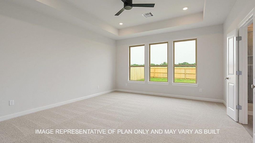 Representative unfurnished interior of a home built from the Oxford by D.R. Horton in Wellborn Settlement, College Station (Image 18). Representative unfurnished interior of a home built from the Oxford by D.R. Horton in Wellborn Settlement, College Station (Image 18).