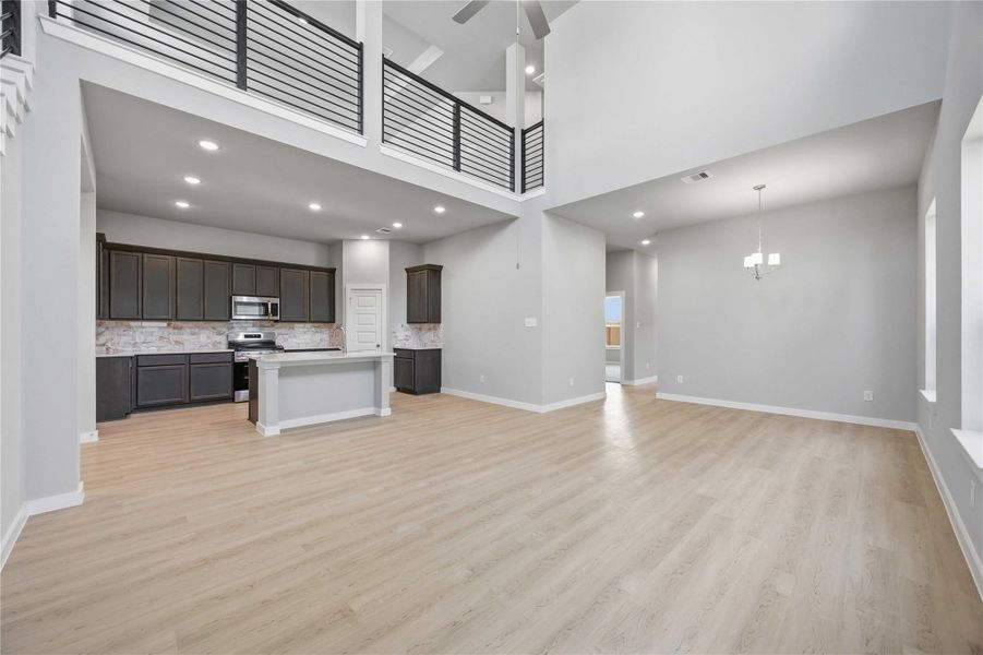 Spacious, unfurnished interior of a new home in Bluebonnet Village, Bellville (Image 19). Spacious, unfurnished interior of a new home in Bluebonnet Village, Bellville (Image 19).