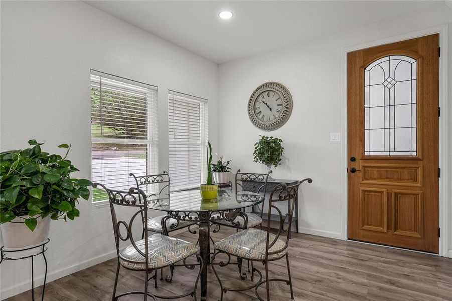 Furnished interior view inside a new home in , Woodway (Image 17).