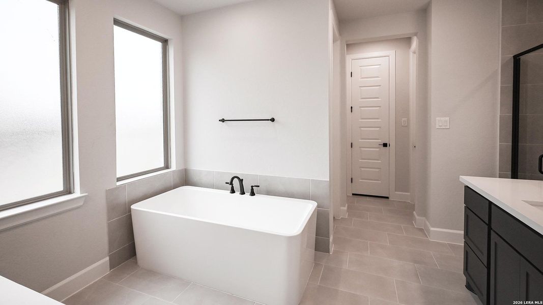 Furnished interior view inside a new home in Hidden Canyon, San Antonio (Image 8).