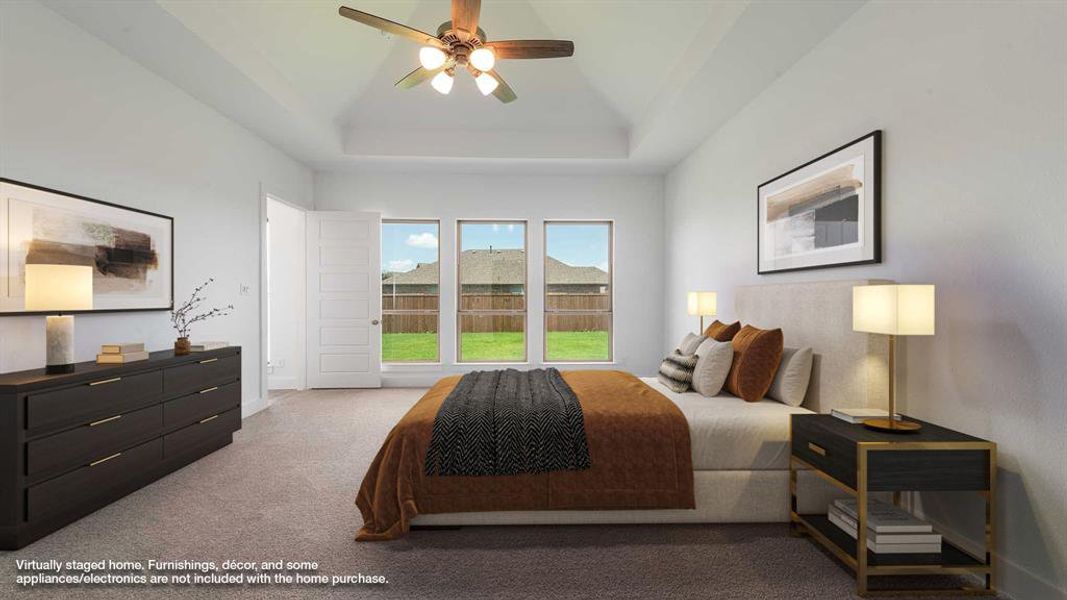 Furnished interior view inside a new home in Devonshire - Reserve 60', Forney (Image 5). Furnished interior view inside a new home in Devonshire - Reserve 60', Forney (Image 5).