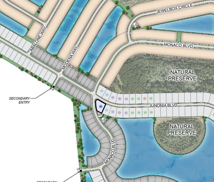 Ardisia Park ~ Site Map
