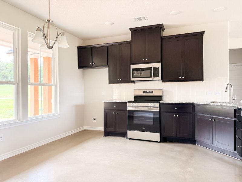 Furnished interior view inside a new home in , Jewett (Image 7).