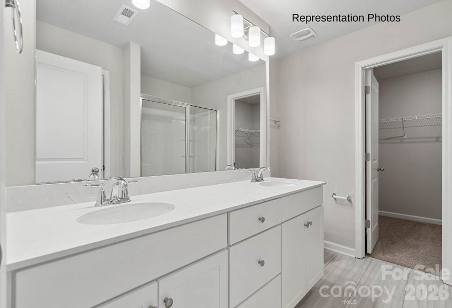 Furnished interior view inside a new home in , Shelby (Image 3).