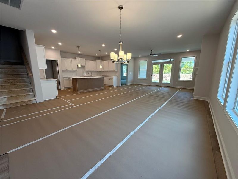In-progress construction of a new home in Echols Farm, Hiram, GA (Image 33).
