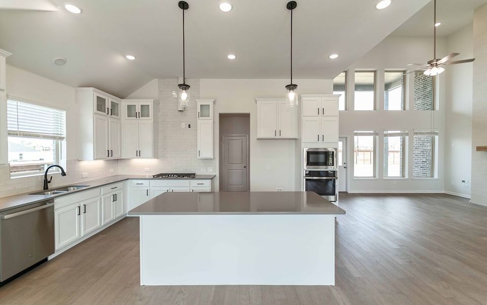 Furnished interior view inside a new home in Solterra, Mesquite (Image 3).