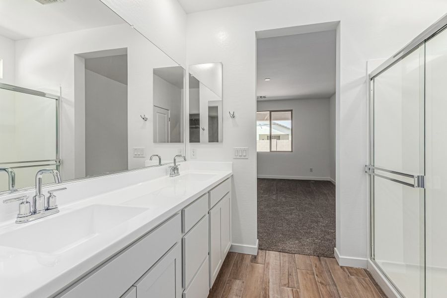 Furnished interior view inside a new home in The Villages at North Copper Canyon, Surprise (Image 3).