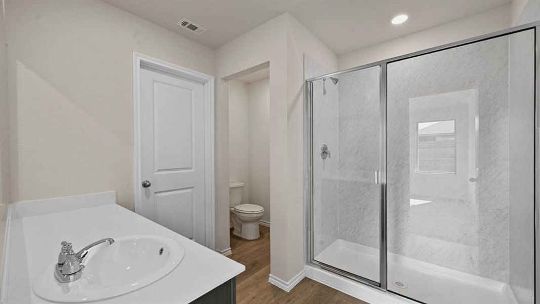 Furnished interior view inside a new home in Wildcat Ranch, Crandall (Image 3).