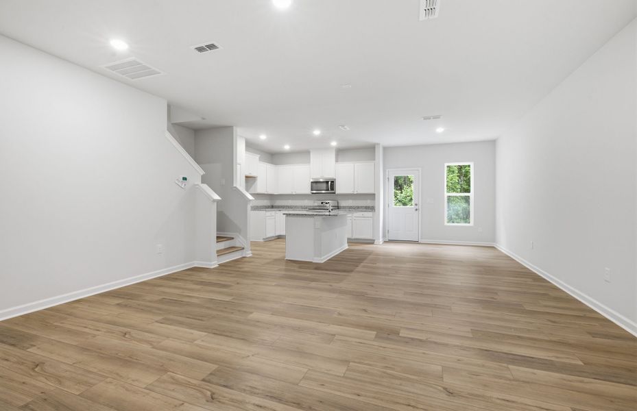 Spacious, unfurnished interior of a new home in Cambria, Garner (Image 35).