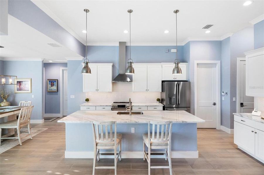 Furnished interior view inside a new home in , Placida (Image 37).