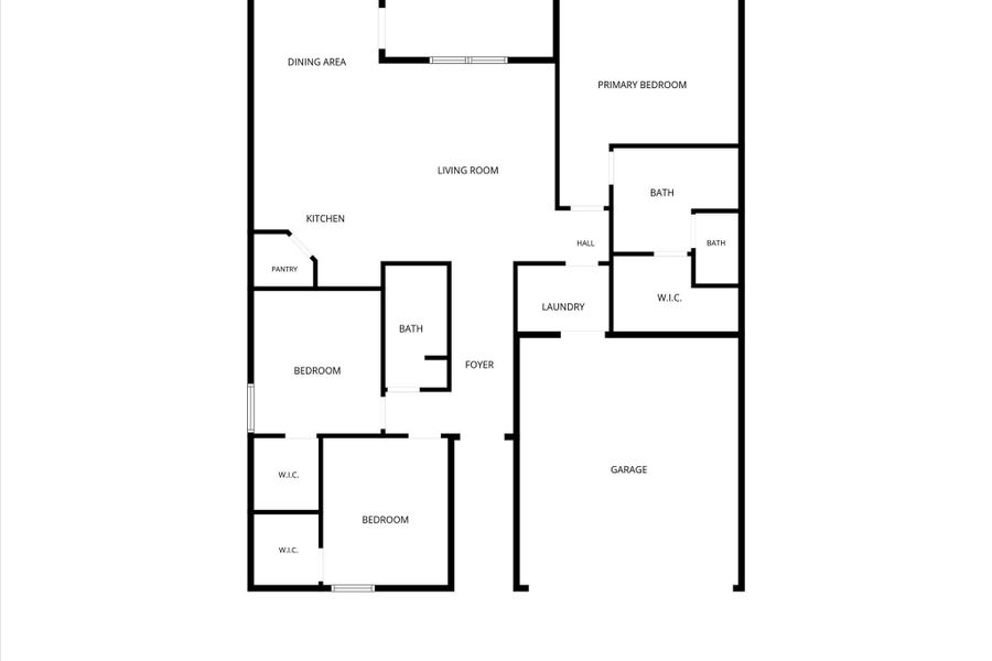 2D floor plan layout of this home in Central Park, Texas City, TX (Image 5). 2D floor plan layout of this home in Central Park, Texas City, TX (Image 5).
