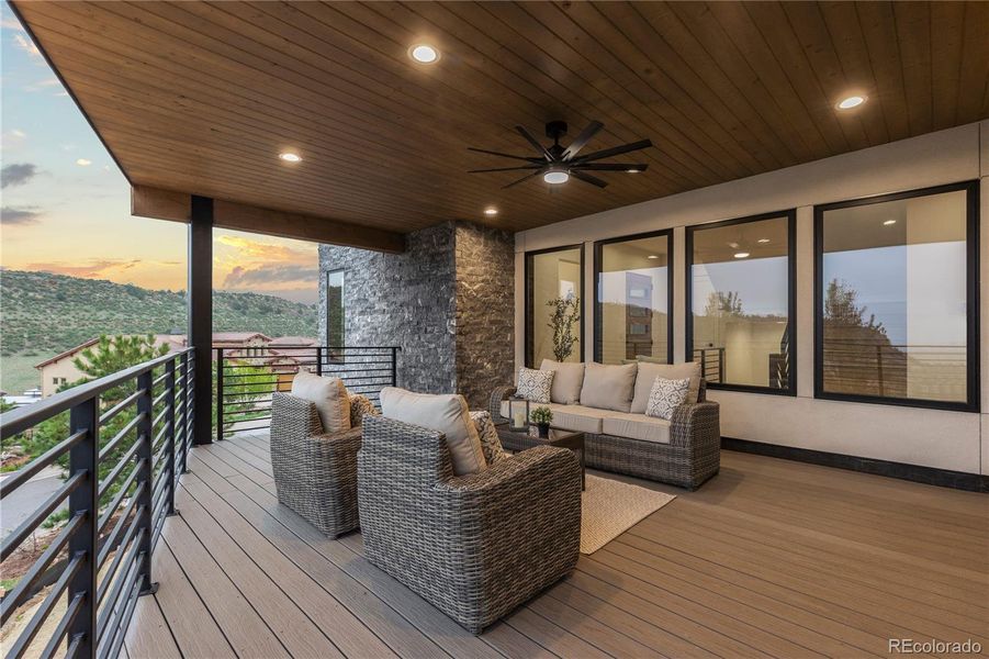 Furnished interior view inside a new home in , Littleton (Image 25).