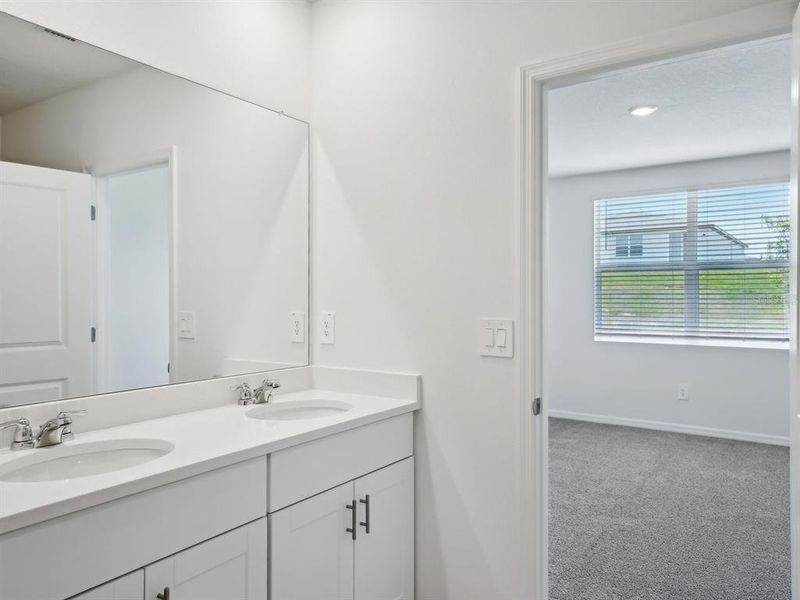 Furnished interior view inside a new home in Benton Hills - Classic Series, Brooksville (Image 8).