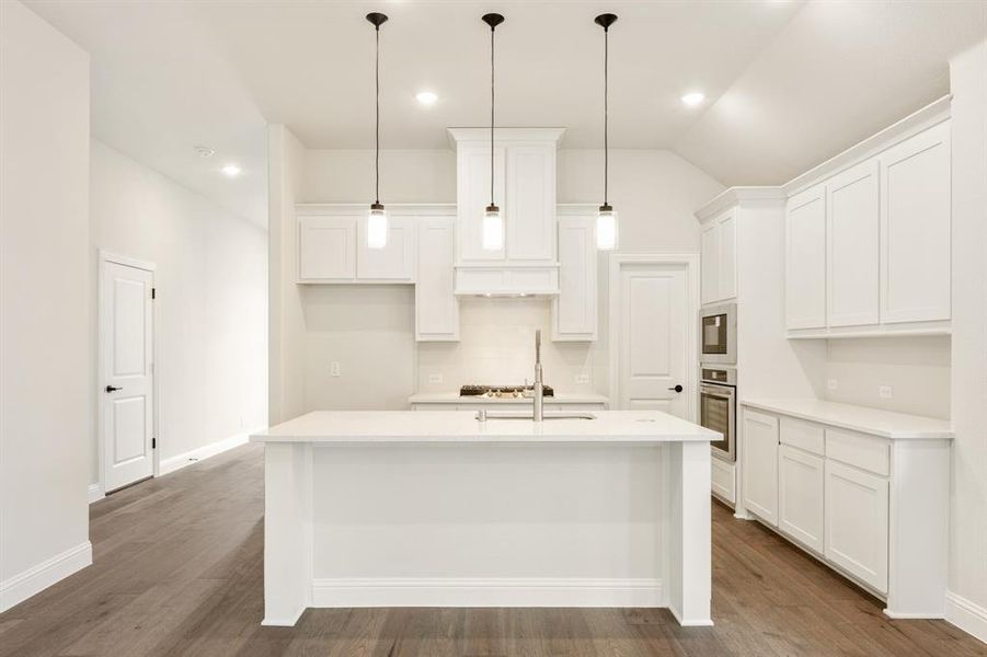 Furnished interior view inside a new home in Parks of Aledo, Aledo (Image 10).