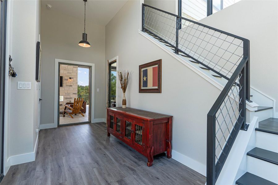 Furnished interior view inside a new home in , Marble Falls (Image 26).