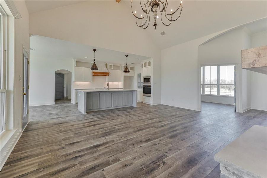 Furnished interior view inside a new home in , Fort Worth (Image 13). Furnished interior view inside a new home in , Fort Worth (Image 13).