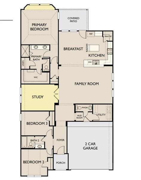 The Cheyenne floor plan