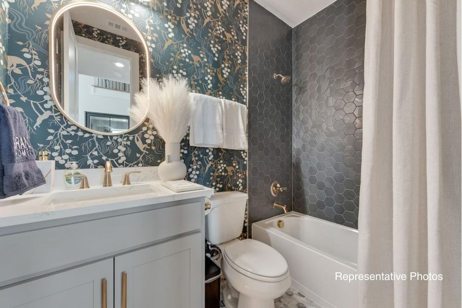 Furnished interior view inside a new home in Somerset Park, Rockwall (Image 12). Furnished interior view inside a new home in Somerset Park, Rockwall (Image 12).