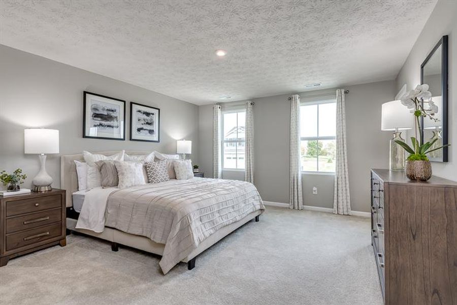 Representative furnished interior of a home built from the Elder with Crawl Space by Ryan Homes in Quails Run, Wellford (Image 14).