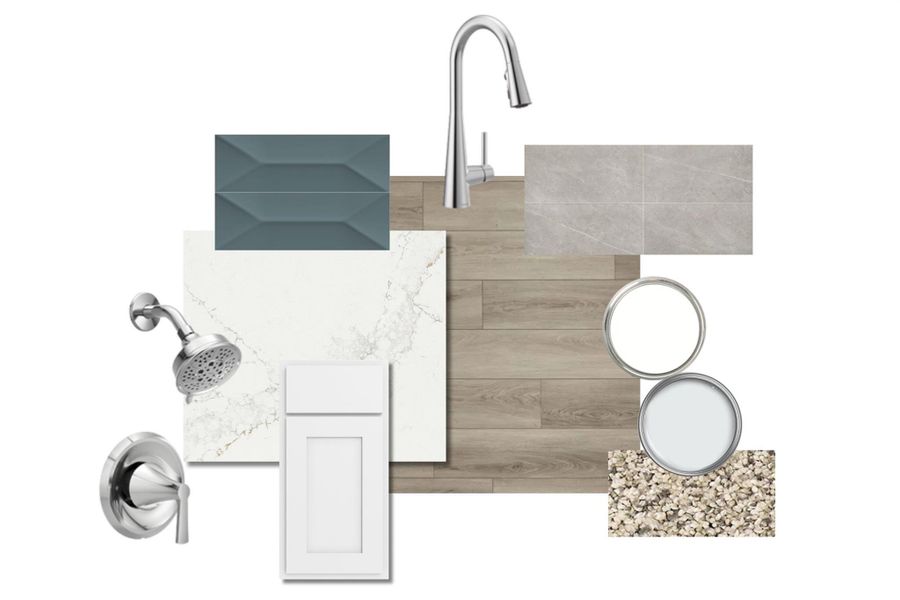 Sample of building materials used in homes in Bluestem, Brookshire (Image 24).