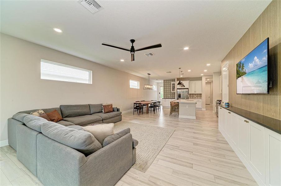 Furnished interior view inside a new home in , Sarasota (Image 17).
