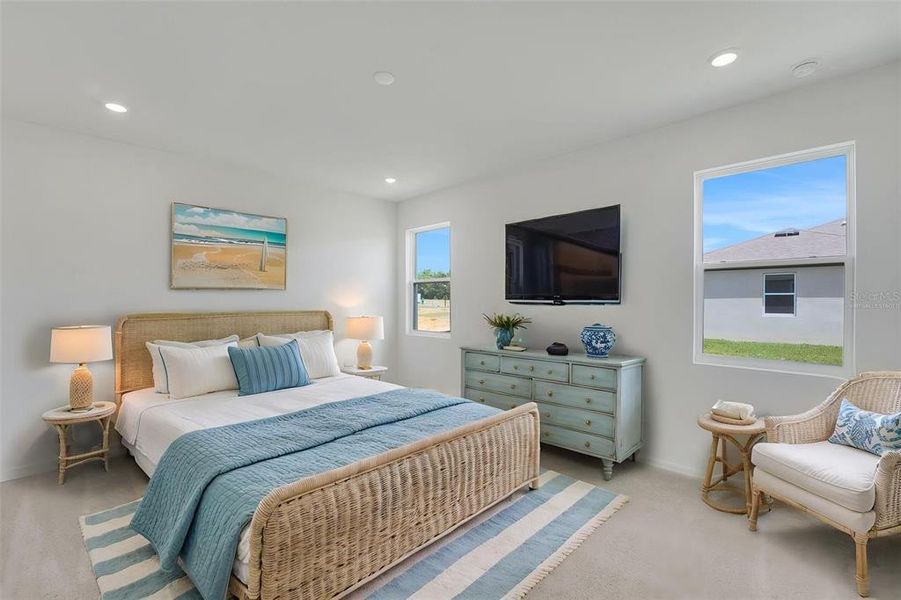Furnished interior view inside a new home in Tuscan Hills, Dade City (Image 9).