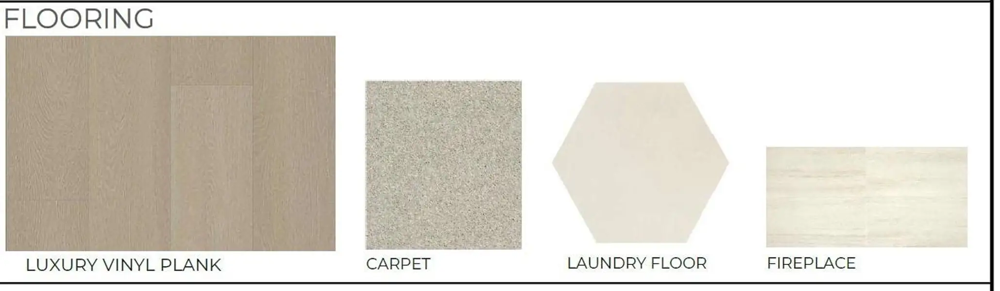 Sample of building materials used in homes in Evergrove, Richmond (Image 3).