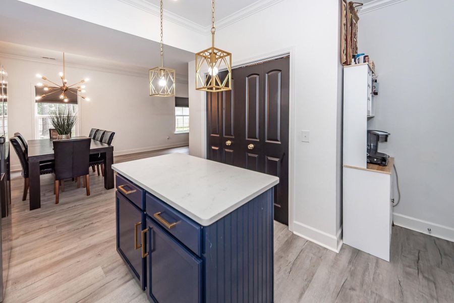 Furnished interior view inside a new home in , Summerville (Image 13).