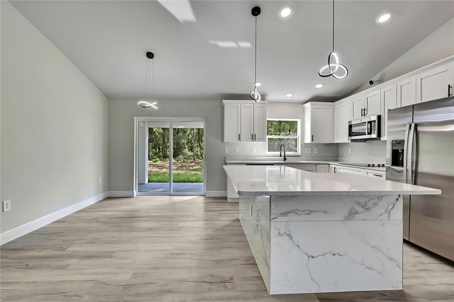 Furnished interior view inside a new home in , Citrus Springs (Image 8).