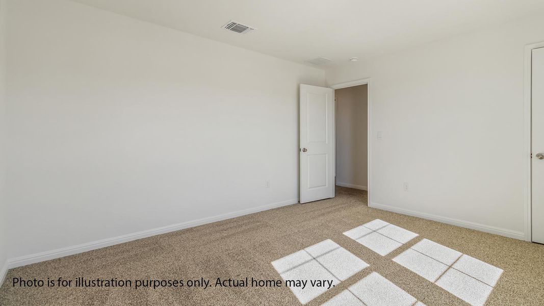 Spacious, unfurnished interior of a new home in Bar W Ranch, Leander (Image 13).