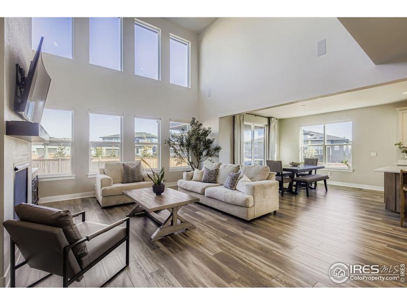 Furnished interior view inside a new home in , Timnath (Image 15).