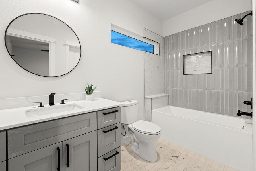 Furnished interior view inside a new home in , Austin (Image 18). Furnished interior view inside a new home in , Austin (Image 18).