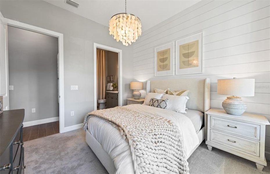Furnished interior view inside a new home in Arbor Oaks, North Port (Image 12).