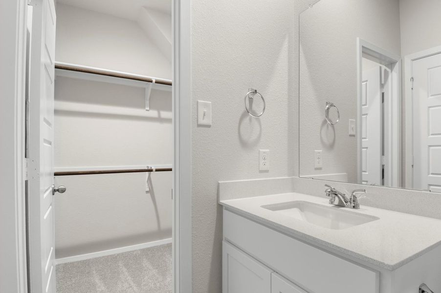 Furnished interior view inside a new home in Casetta Ranch, Kyle (Image 8). Furnished interior view inside a new home in Casetta Ranch, Kyle (Image 8).