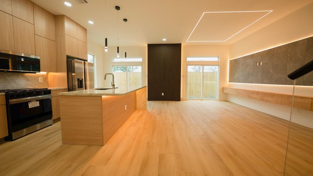 Cook, host, and watch the game without leaving the kitchen Cook, host, and watch the game without leaving the kitchen