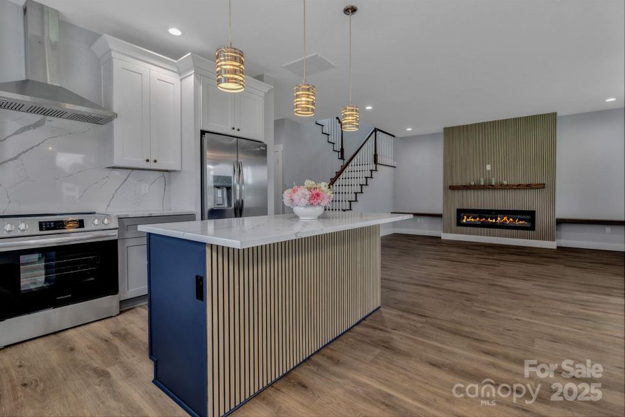 Furnished interior view inside a new home in , Asheville (Image 36). Furnished interior view inside a new home in , Asheville (Image 36).