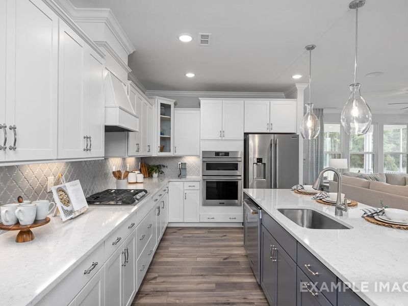Furnished interior view inside a new home in Tobacco Road, Angier (Image 15).