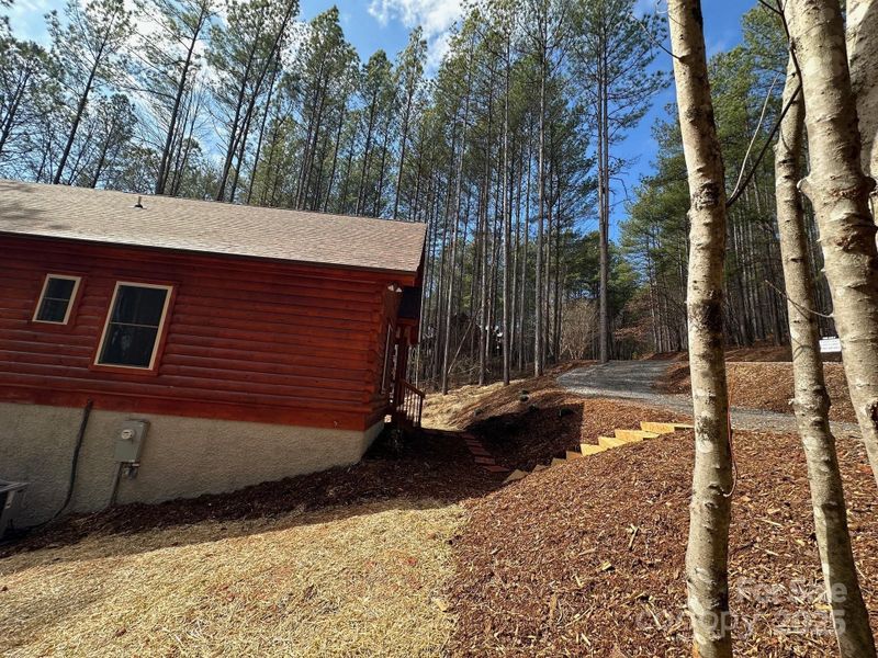 Exterior details and patio area of a home in , Rutherfordton (Image 18).