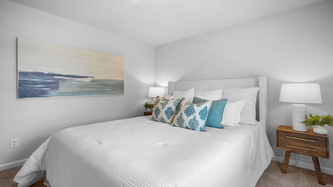 Furnished interior view inside a new home in Rice Hope, Port Wentworth (Image 24). Furnished interior view inside a new home in Rice Hope, Port Wentworth (Image 24).
